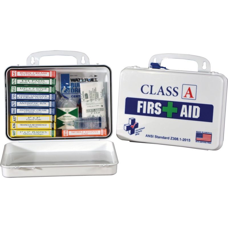 Certified Safety Class A ANSI &amp; OSHA Certified First Aid Kit
