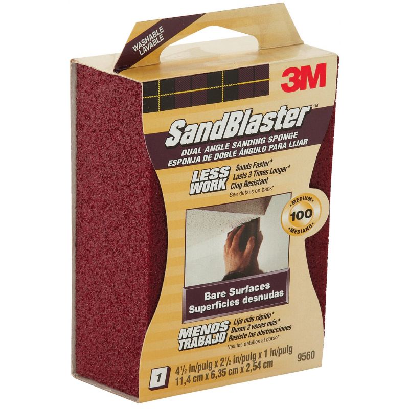 3M SandBlaster Dual Angle Sanding Sponge