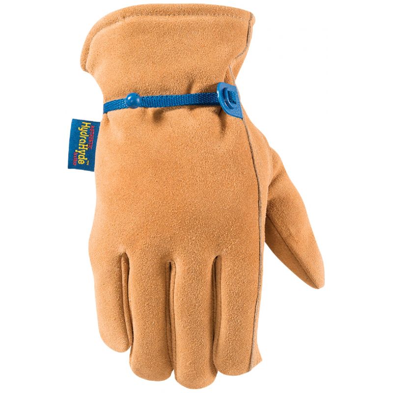Wells Lamont HydraHyde Men&#039;s Cowhide Insulated Work Gloves XL, Caramel