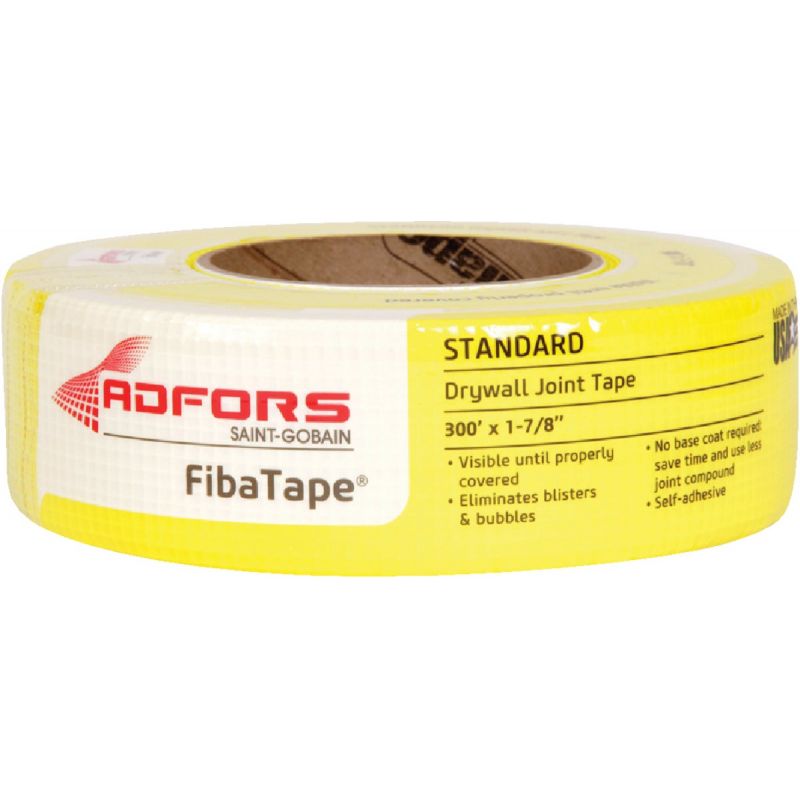 FibaTape Self Adhesive Joint Drywall Tape Yellow