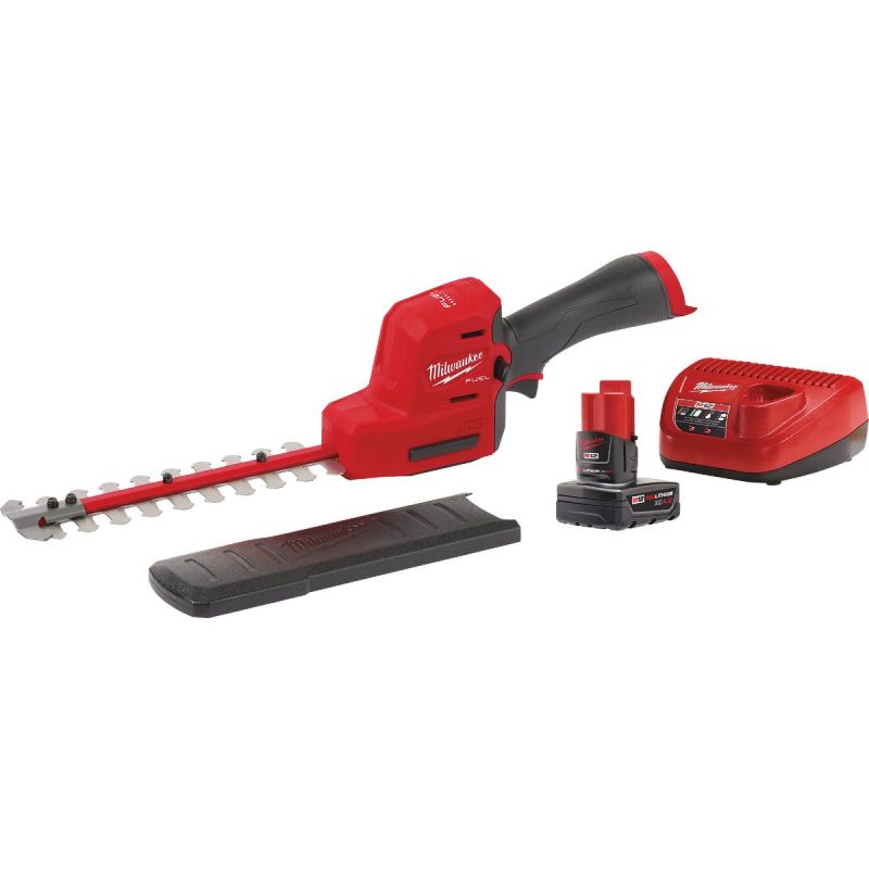 Milwaukee M12 Fuel 12V Cordless Hedge Trimmer 1/2 In., 4 Ah, 8 In.