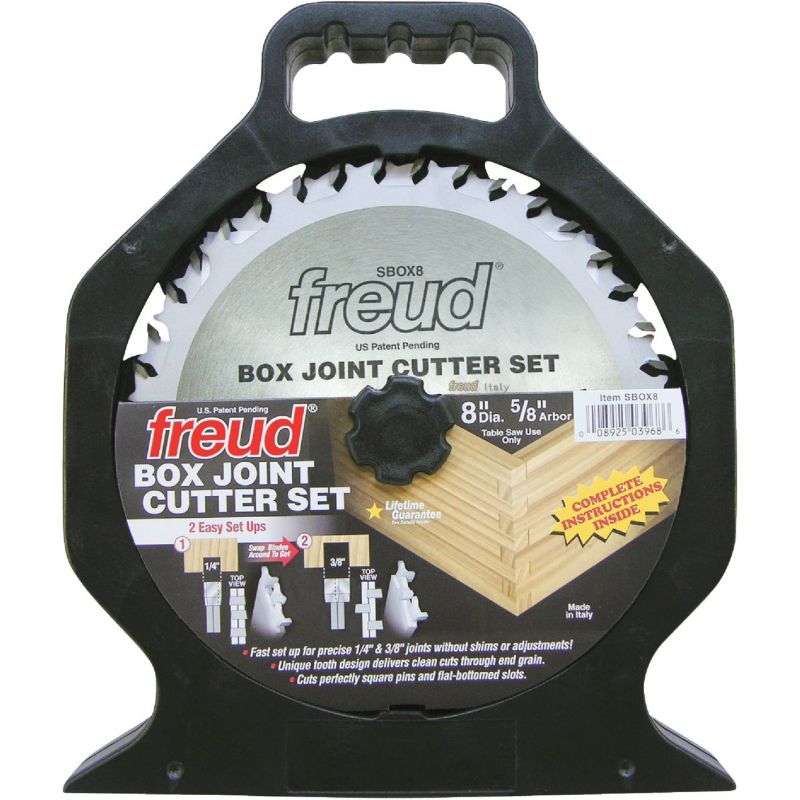Freud Box Joint Cutter Circular Saw Blade Set