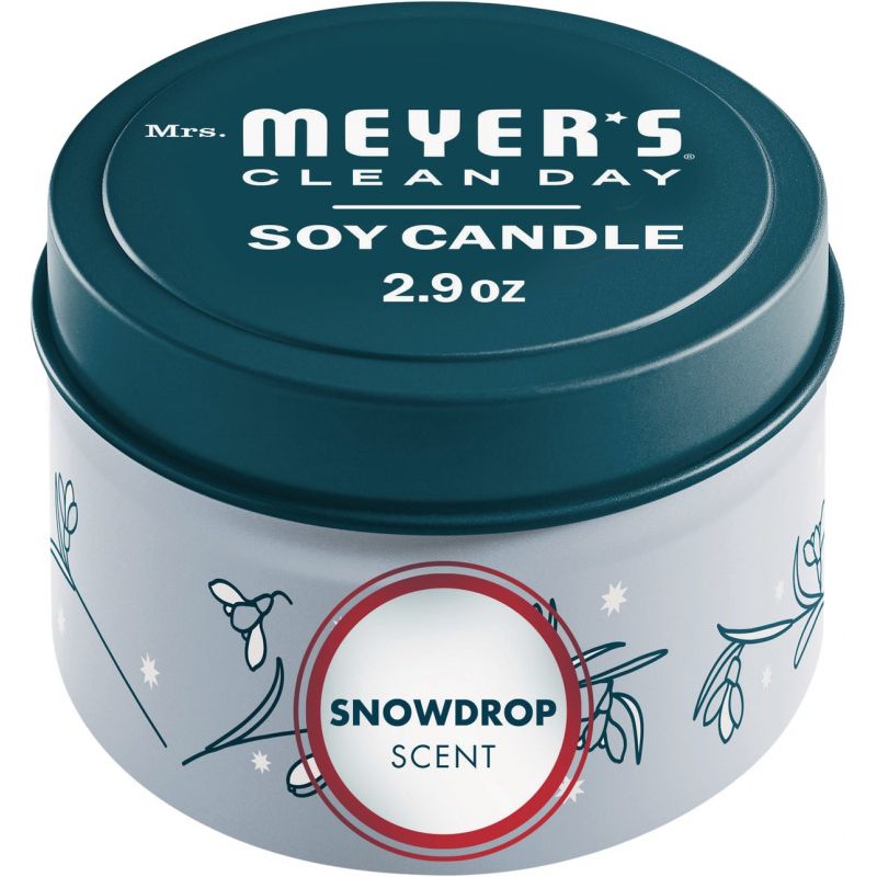 Mrs. Meyer&#039;s Clean Day Soy Candle White, 2.9 Oz.