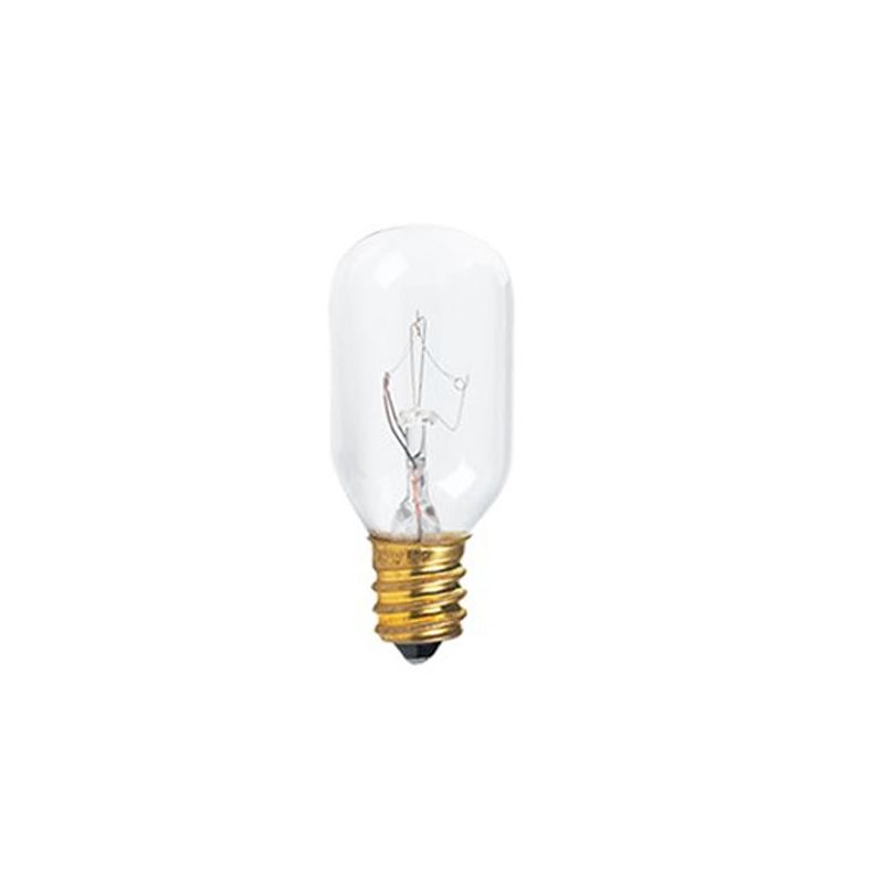 Xtricity 1-63073 Incandescent Bulb, 25 W, T8 Lamp, Candelabra Lamp Base, 170 Lumens, 2700 K Color Temp
