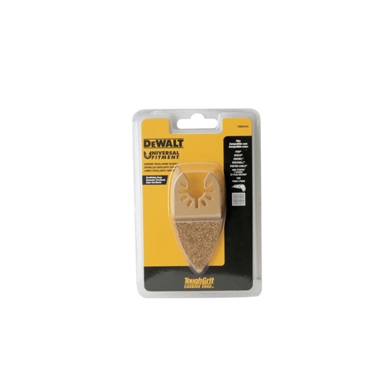 DeWALT DWA4243 Grout Removal Blade, 3 in 3 In, Gold