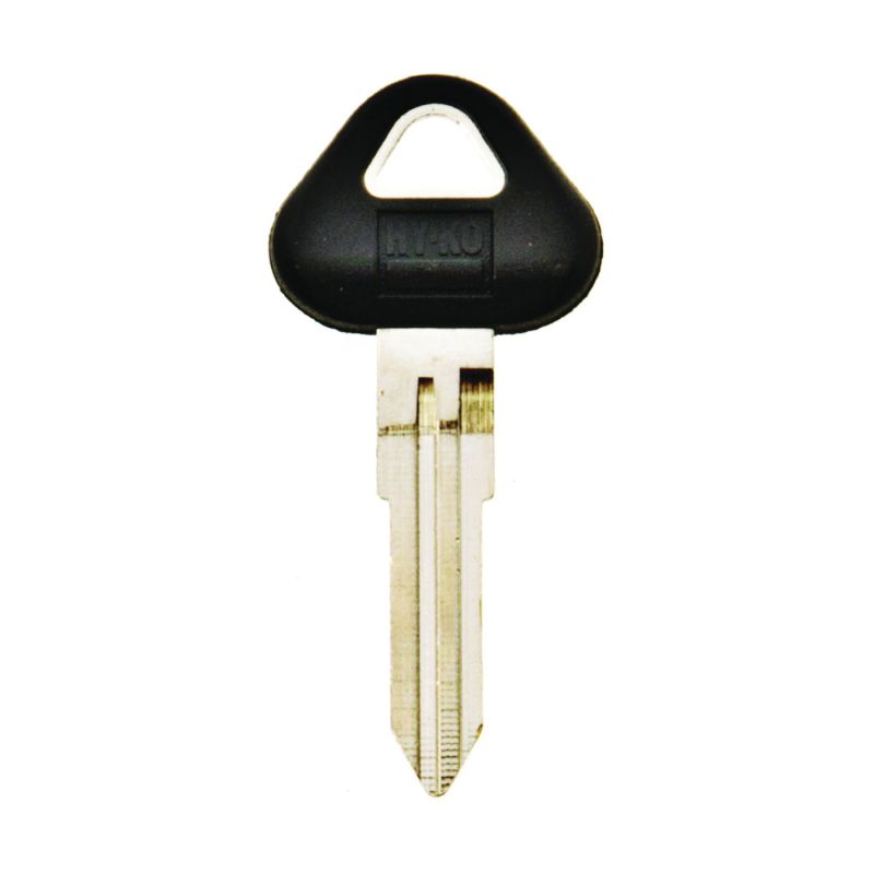 Hy-Ko 12005DA25 Automotive Key Blank, Brass/Plastic, Nickel, For: Nissan Vehicle Locks (Pack of 5)