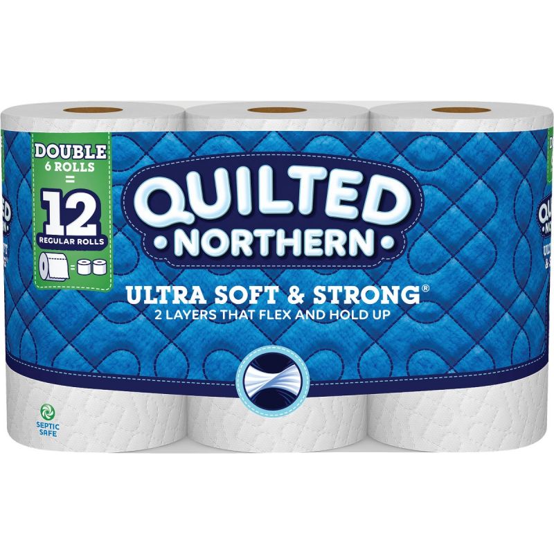 Quilted Northern Ultra Soft &amp; Strong Toilet Paper White (Pack of 10)