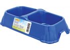 Westminster Pet Ruffin&#039; it Double Pet Food Bowl 10 Oz., Assorted