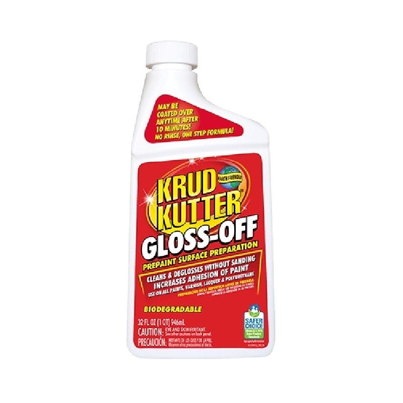 Krud Kutter GO326 Deglosser, Liquid, 32 oz, Bottle
