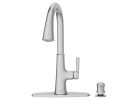 American Standard Maven Series 9319300.002 Pull-Down Kitchen Faucet with Soap Dispenser, 1.8 gpm, 1-Faucet Handle, 1/EA
