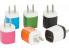GetPower USB Single Port Wall Charger Assorted, 1.5