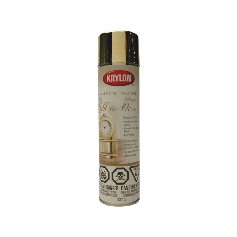 Krylon High-Gloss Metallic Gold Leaf Metallic Spray Paint (NET WT. 11-oz)