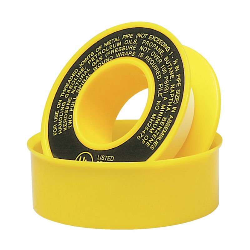 Do it Thread Seal Gas Line Tape 1/2 In. X 260 In., Yellow
