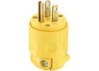 Leviton Residential Grade Cord Plug Yellow, 15A
