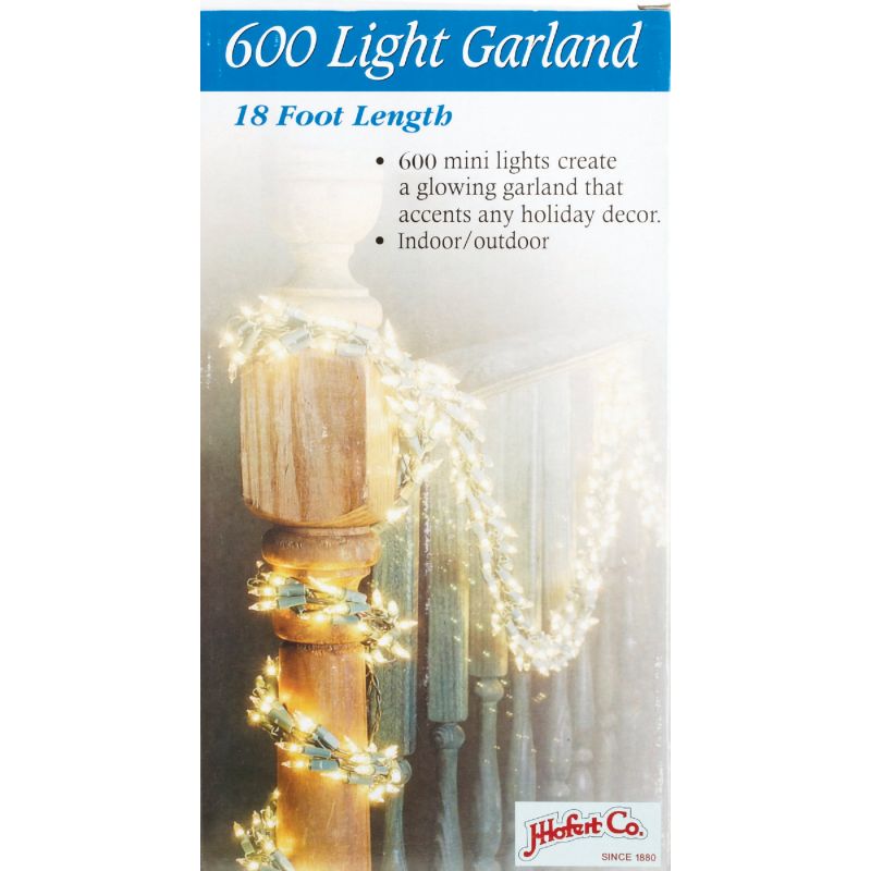 J Hofert Mini Incandescent Garland Light Set