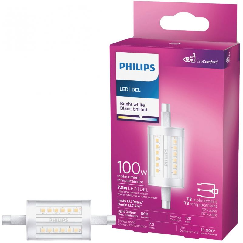 Philips T3 Double-Ended LED Special Purpose Light Bulb
