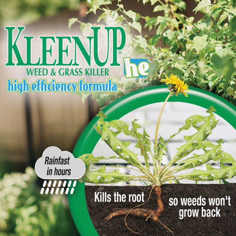 Bonide KleenUp High Efficiency Formula Weed &amp; Grass Killer 1 Gal., Wand Sprayer