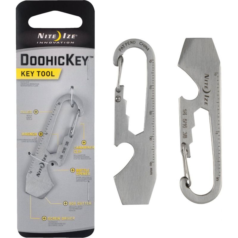Nite Ize DoohicKey Key Multi-Tool Stainless Steel