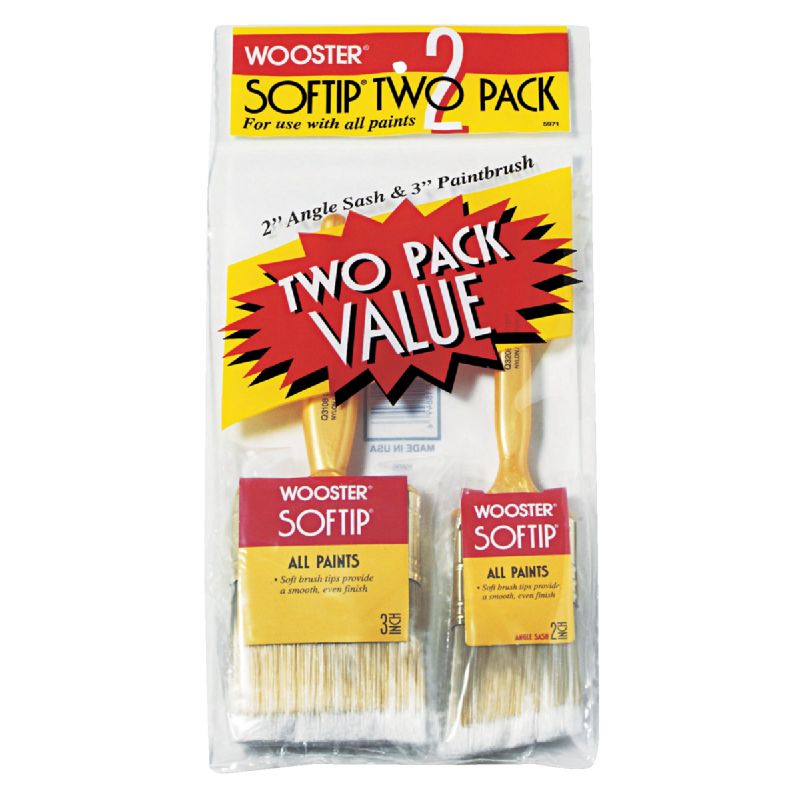 Wooster Softip 2-Piece Paint Brush Set