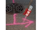 Krylon Mark-It Inverted Marking Spray Paint Fluorescent Pink, 15 Oz.