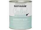 Rust-Oleum Chalked Ultra Matte Chalk Paint Serenity Blue, 30 Oz.