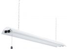 Lithonia T8 Fluorescent Shop Light Fixture With Contoured Reflector White