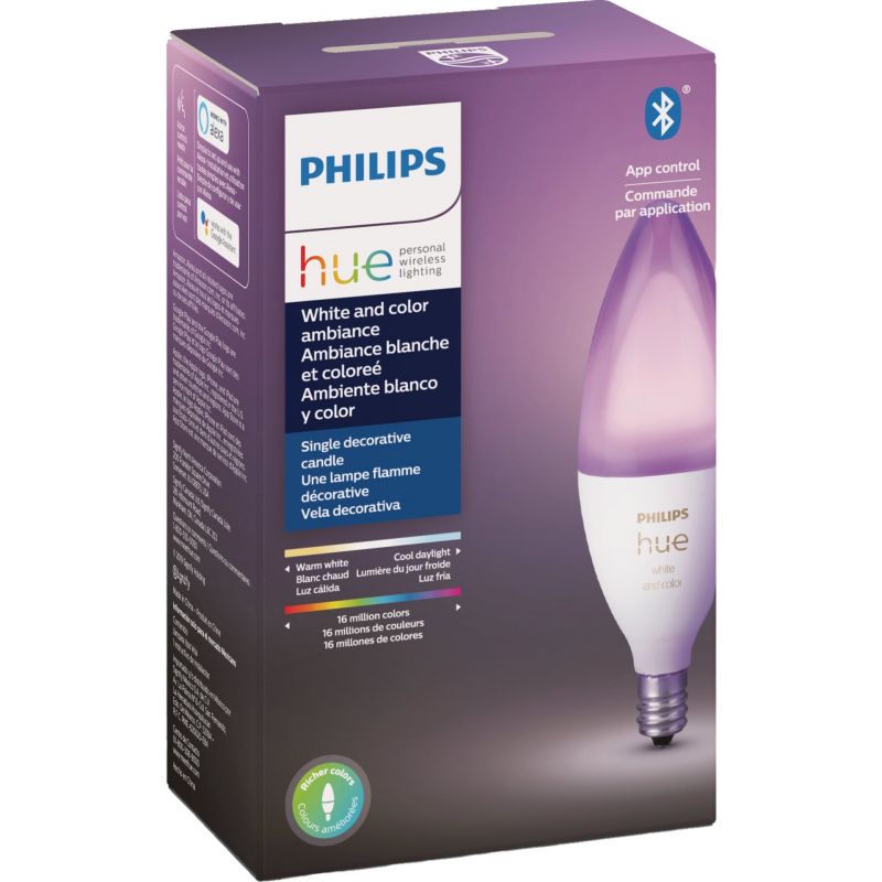 Philips Hue White, ampoule LED connectée E27, équivalent 60W, 800