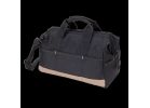 CLC Tool Works BIGMOUTH Series 1165 Tote Bag, 8-1/2 in W, 16 in D, 10 in H, 22-Pocket, Polyester, Black/Khaki Black/Khaki