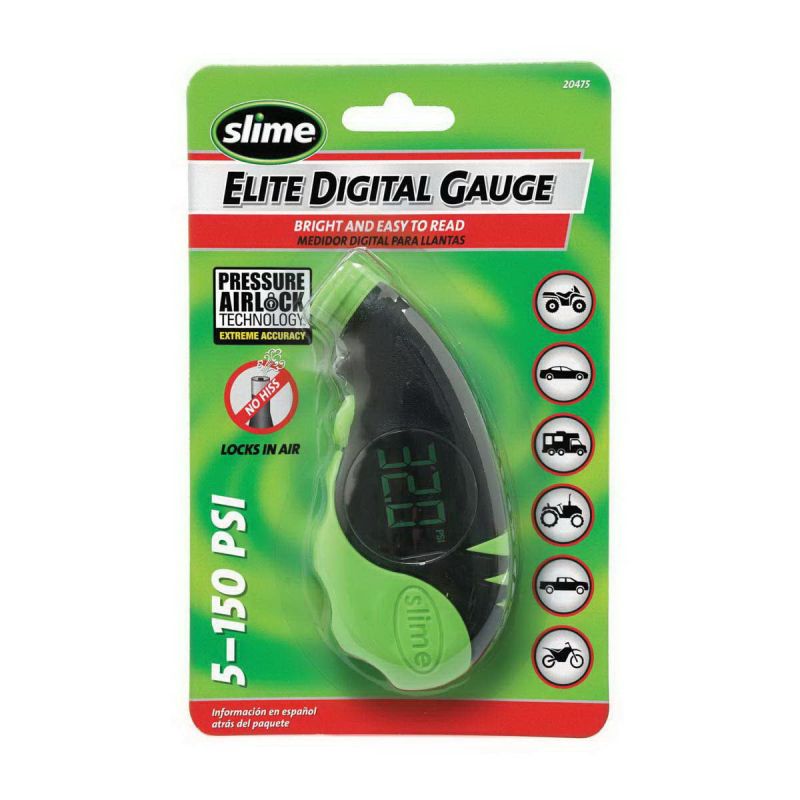 Slime 20475 Tire Gauge, 5 to 150 psi