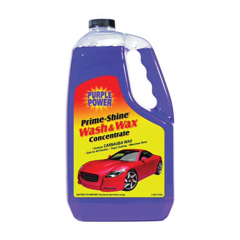 Purple Power 9220P Car Wash, 128 oz Bottle, Liquid, Cherry Red