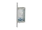 Raco 404 Switch Box, 1-Outlet, 1-Knockout, 1/2 in Knockout, Steel, Gray, Galvanized, Bracket Gray