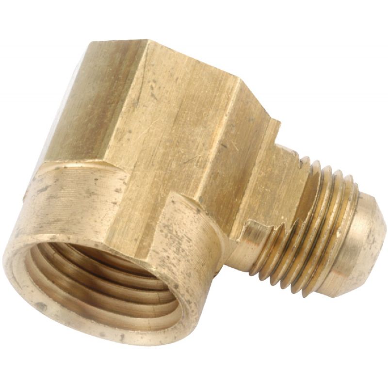 Anderson Metals Flare Female Brass Elbow 3/8&quot; X 1/2&quot;