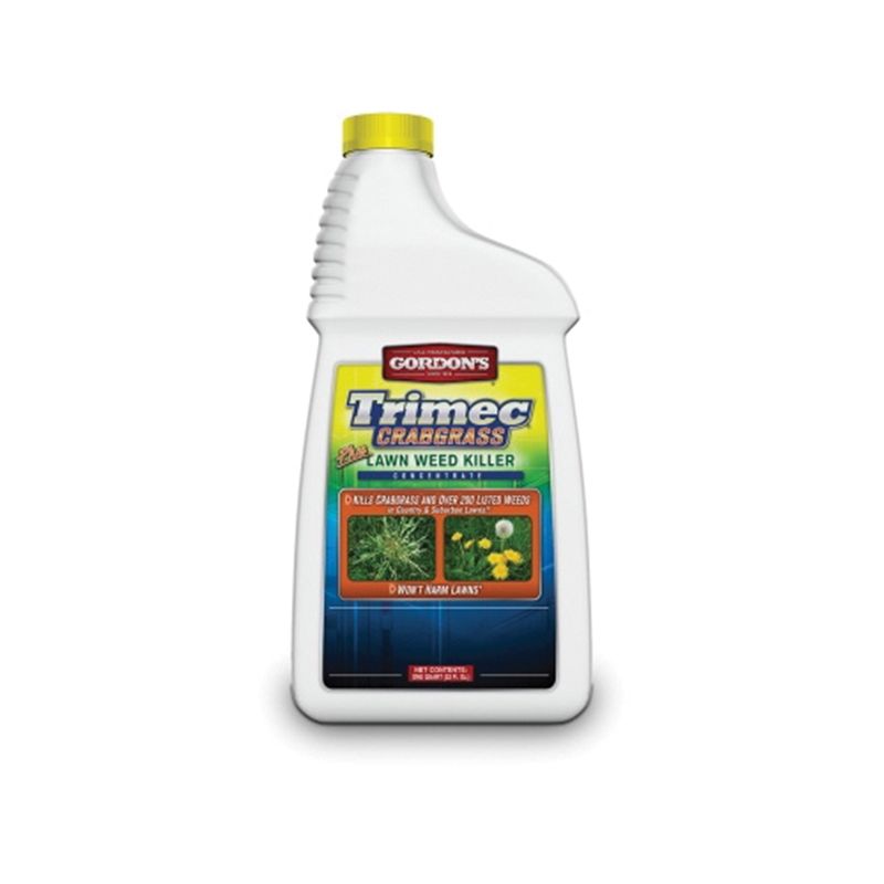 Gordon&#039;s Trimec 8101226 Weed Killer, Liquid, Spray Application, 1 qt Brown