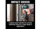 Makita 2-Tool Hammer Drill/Driver &amp; 4-Speed Impact Driver Cordless Tool Combo Kit