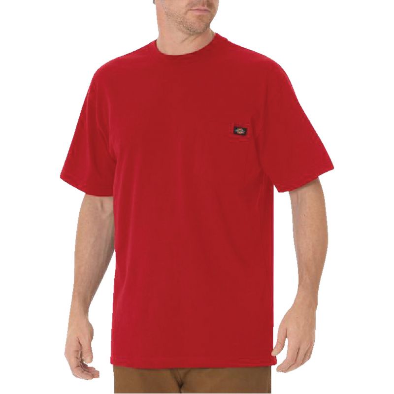Dickies Pocket T-Shirt L, English Red