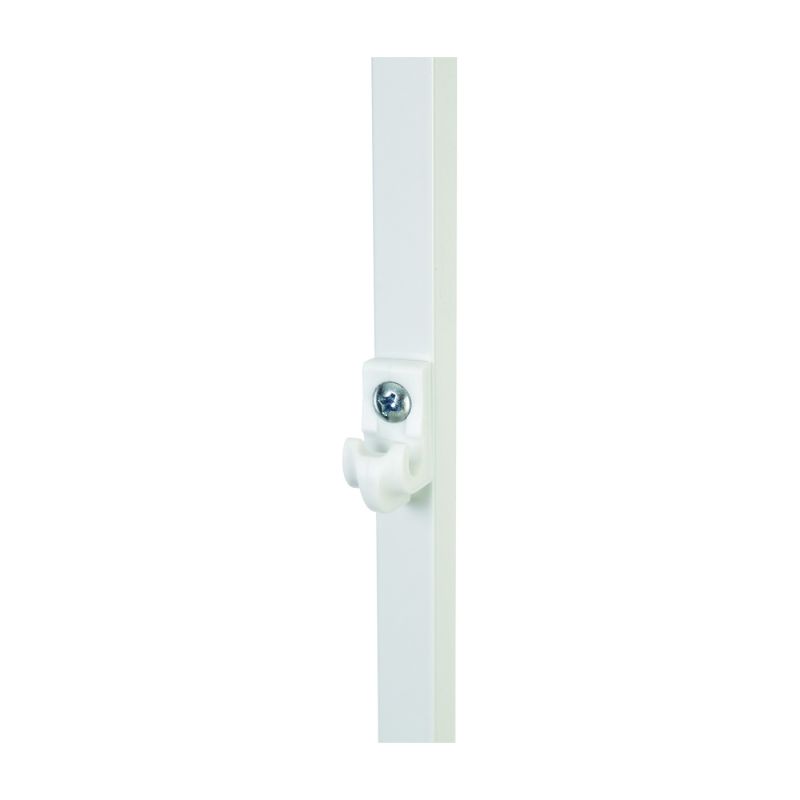 ClosetMaid 1009 Shelf Support Pole, Steel, White White