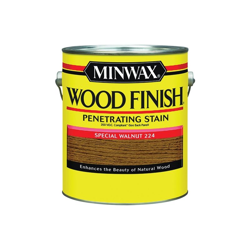 Minwax 710760000 Wood Stain, Special Walnut, Liquid, 1 gal, Can Special Walnut (Pack of 2)