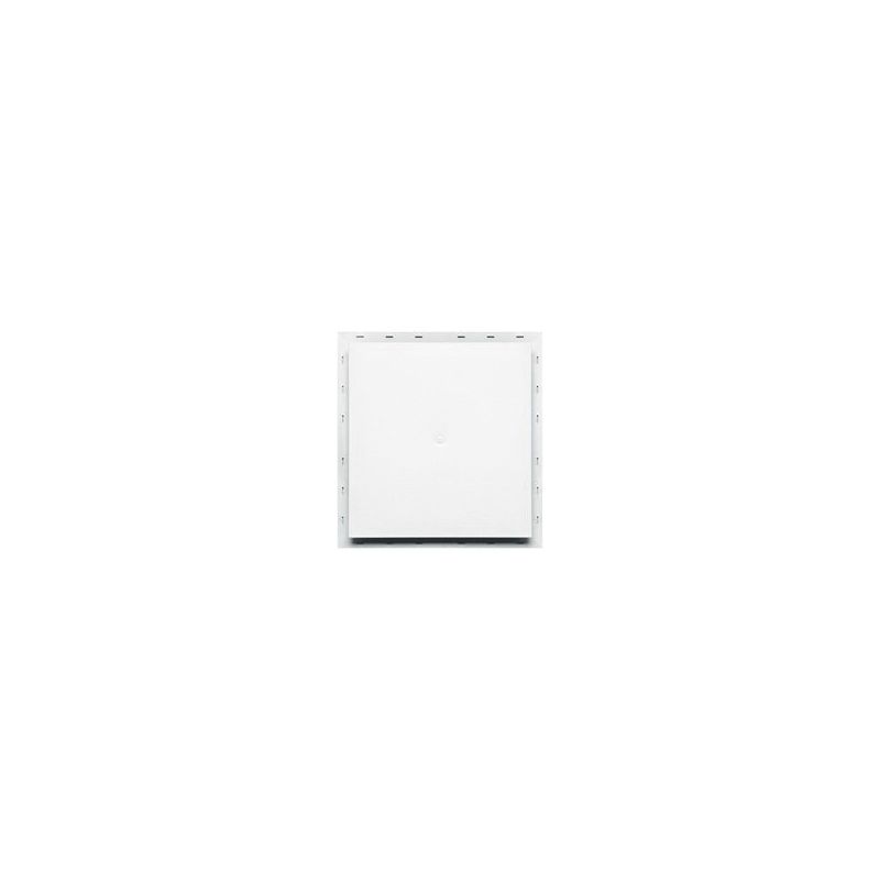 Builders Edge 130110005001 Mounting Block, 16-1/2 in L, 15-1/2 in W, Stainless Steel, White White
