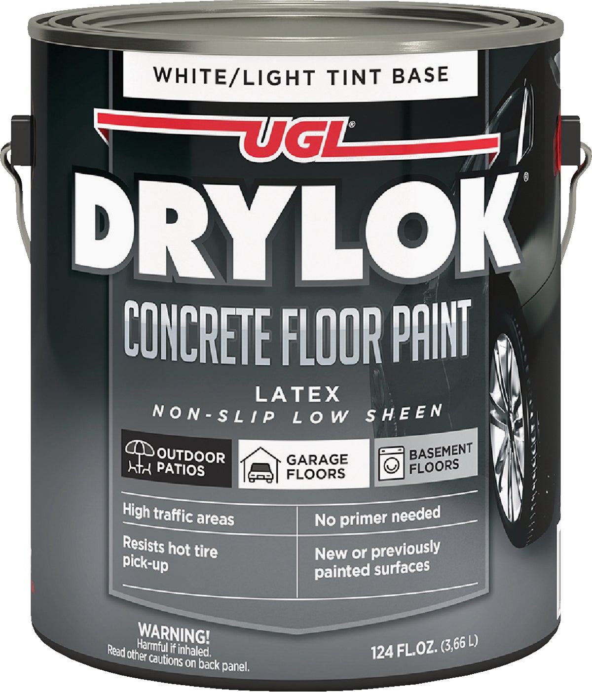 Buy DryLok Latex Low VOC Concrete Floor Paint 1 Gal., White/Light Tint Base