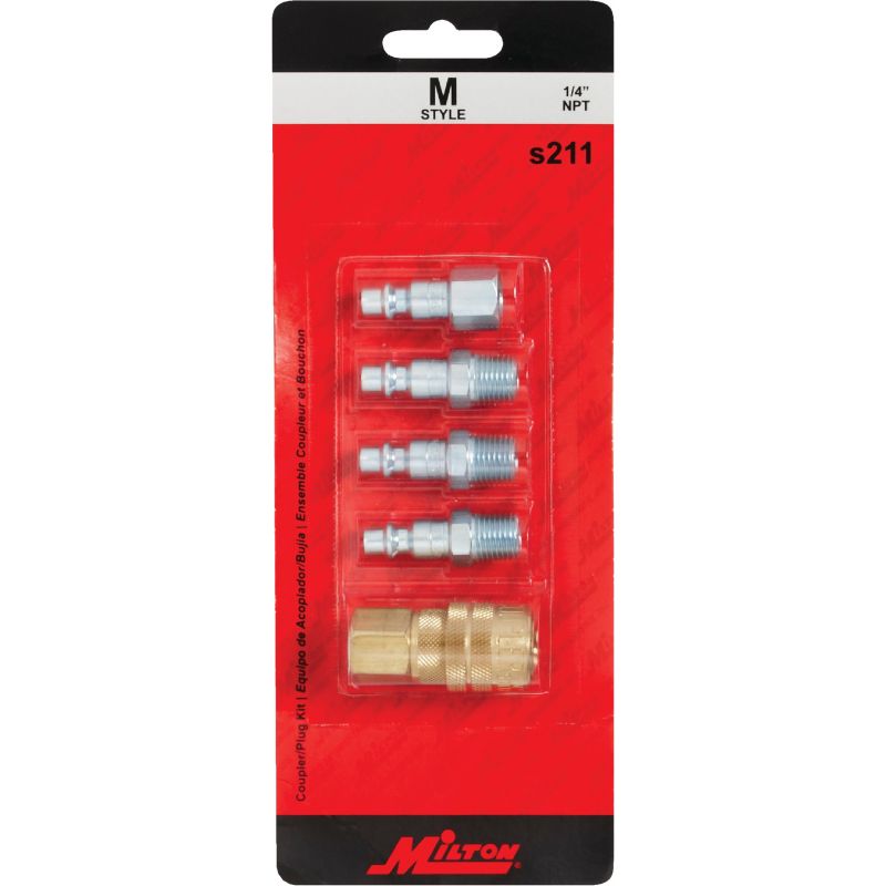 Milton M-Style Coupler &amp; Plug Kit