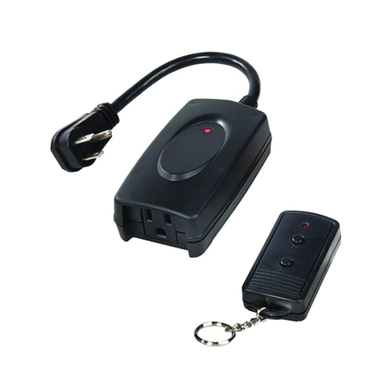 Westek RFK306LC Wireless Controller, 13 A, 1 W, Black Black