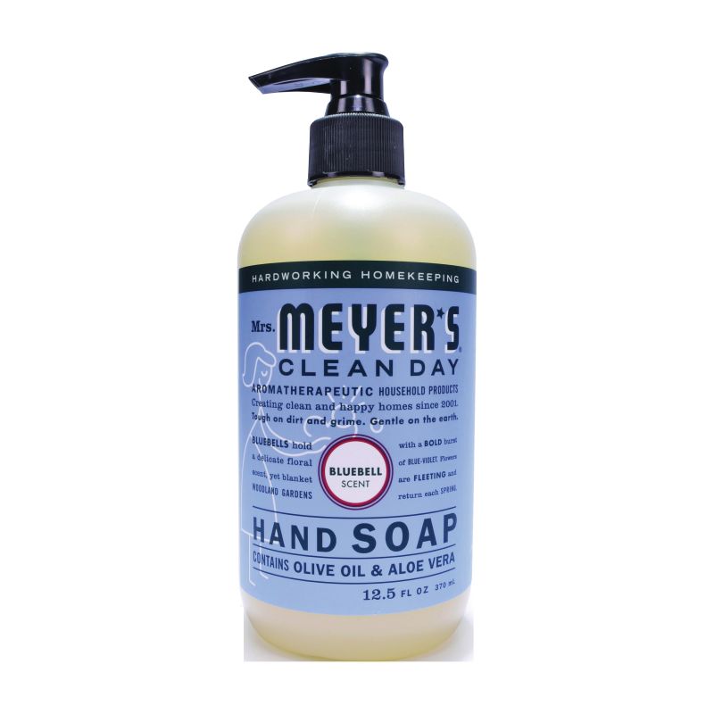 Mrs. Meyer&#039;s 17484 Hand Soap, Liquid, Bluebell, 12.5 oz Bottle