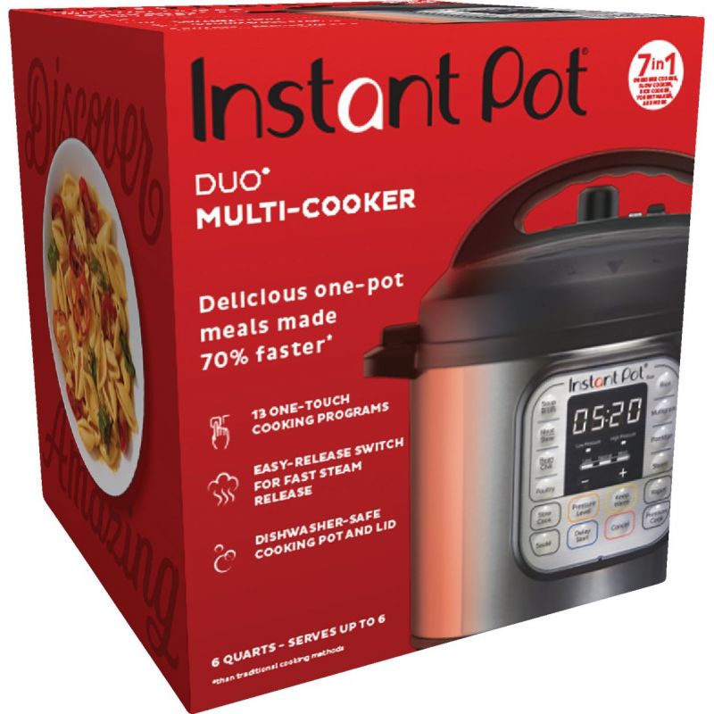 Instant Pot Duo 7-In-1 Multi-Cooker 6 Qt.