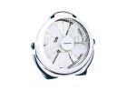 Lasko Wind Machine 3300 Portable Room Fan, 120 V, 20 in Dia Blade, 5-Blade, 3-Speed, 4750 cfm Air, Gray Gray