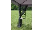 Outdoor Expressions Steel Gazebo with Sides