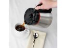 Hamilton Beach 46896 Coffee Maker, 10 Cups Capacity, 1025 W, Black/Stainless Steel 10 Cups, Black/Stainless Steel