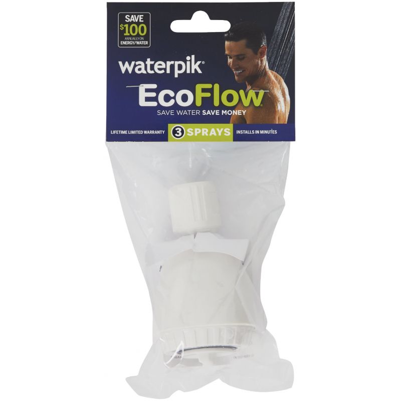 Waterpik Watersaver 1-Spray Fixed Showerhead