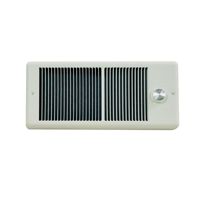 TPI HF4315TRPW Electric Bath Heater with Wall Box, 5.4/6.3 A, 208/240 V, 3840/5120 Btu, 70 cfm Air, White White