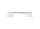 Richelieu BP7125128140 Cabinet Pull, 7-5/8 in L Handle, 5/16 in H Handle, 1-1/4 in Projection, Metal, Chrome Contemporary
