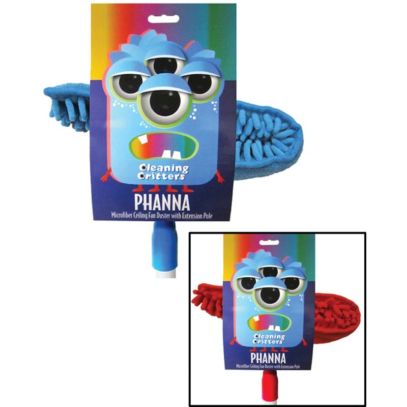 Ettore Cleaning Critters Phanna Critters Ceiling Fan Duster Bright